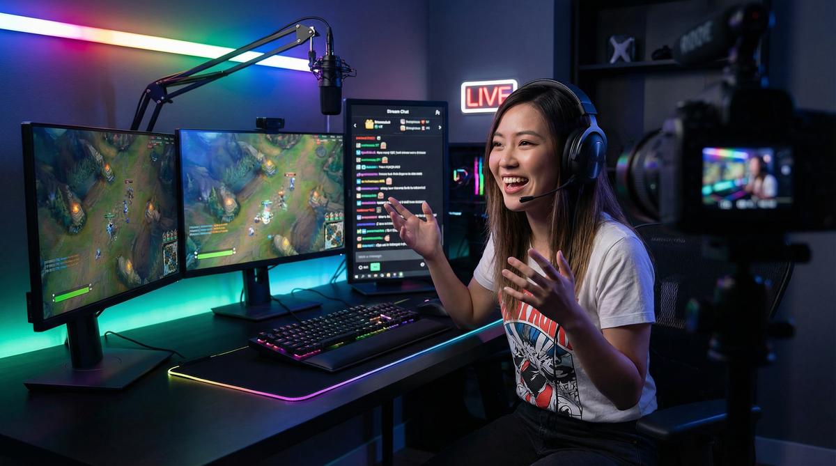 国产主播游戏直播视频